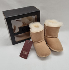 UGG Baby Boots Sheepskin Sand