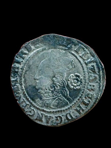 Elizabeth threepence - elizabeth, i