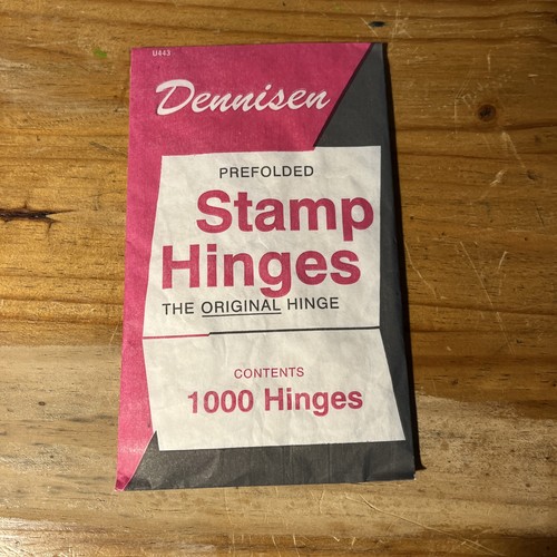 Dennisen prefolded stamp - prefolded,