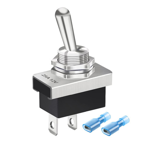 Metal toggle switch 25a - metal,
