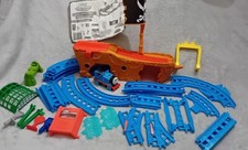Tomy Thomas The Tank Engine Train Track Bundle Pirate Ship Knapford Station Rare
