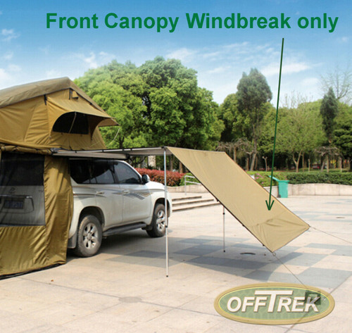 Vehicle awning front - vehicle,