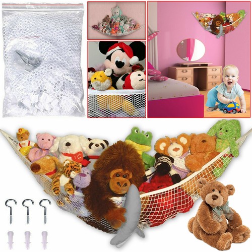 Large soft toy hammock - toy, storage
