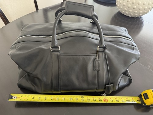 Coach black leather - coach, bag