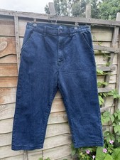 Chums UK 36 x 23" Indigo Blue Jeans Elasticated Waist One Back Pocket