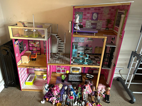 Kidkraft barbie multi level - barbie, multi-level