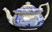 SPODE Blue Italian Teapot 1