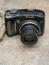 Canon PowerShot SX100 IS 8mp Digital Camera - Black 10x Zoom (5238209370)