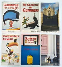 Guinness Postcard Collection of 6, Large Size  #51