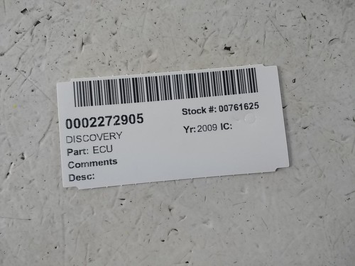 Ah22 18d493 ecu discovery - ah22-18d493-ac,