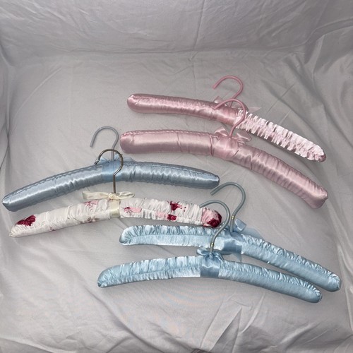 Vtg lot padded satin - lot,