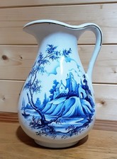 Staffordshire Pottery Ceramic Jug 8 1/2" By MARYLEIGH Pottery