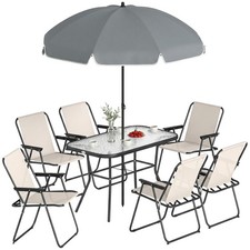 Outsunny 8 Piece Garden Dining