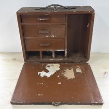 Vintage Wooden Hobby Box With