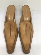 Fiore Brown Leather Shoes Size