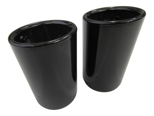 Premium tailpipes black - tailpipes,