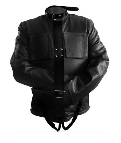 Heavy duty black leather - black,
