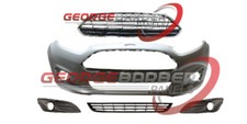 Ford Fiesta 2013-2017 Front Bumper Kit Complete With Grilles Fog Type Insurance