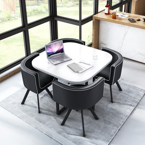 Wood dining table and - dining, 4
