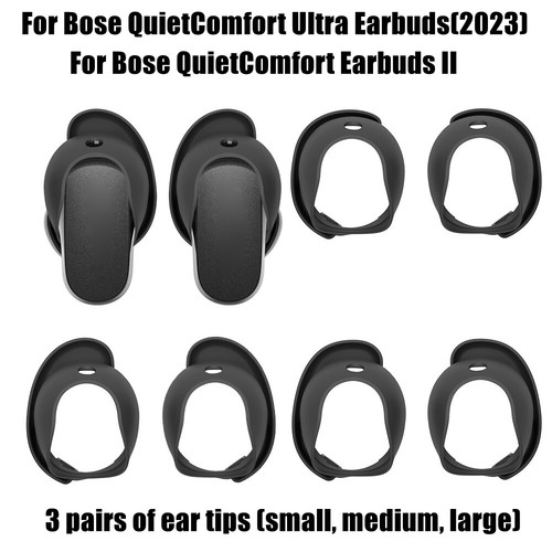 Pairs replacement ear tips - 3,