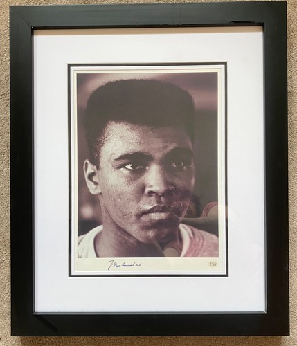 Muhammad ali signed print - signed,