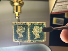 Queen victoria two - penny, blue