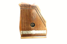 Piano-chord harp large string instrument rare vintage