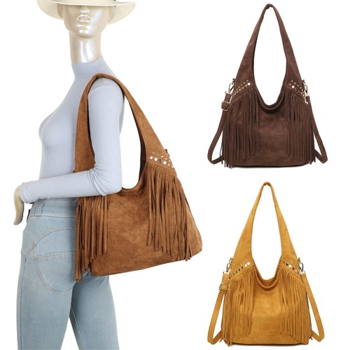 Women suede effect tassel - women's,