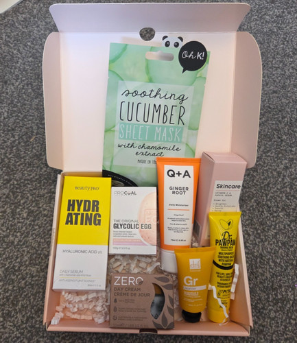 Beauty box skincare - box,