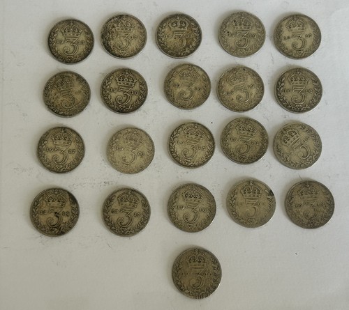 Job lot pre 1920 - pre, silver