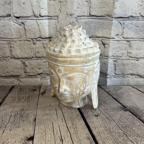 20cm white head buddha - 20cm,