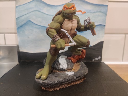 Michelangelo statue - (tmnt),