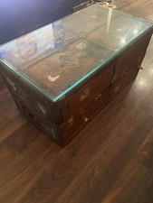 Vintage Shipping Trunk By