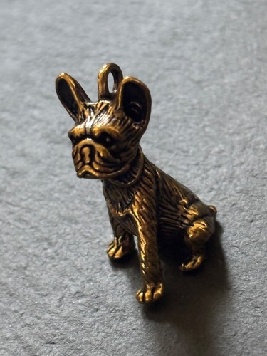French bulldog keyring - bulldog,