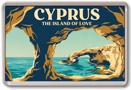 Fridge magnet cyprus - magnet,