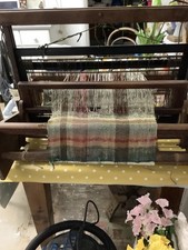 2 Shaft Table Top Loom Wooden Frame  (needs Some TLC)