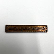 Genuine WW2 North Africa 1942-43 Star Medal Bar Clasp