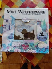 Country Charm mini weathervane, Scottie dog BNIB
