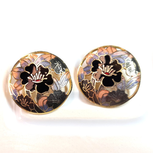Vintage cloisonne enamel - vintage,