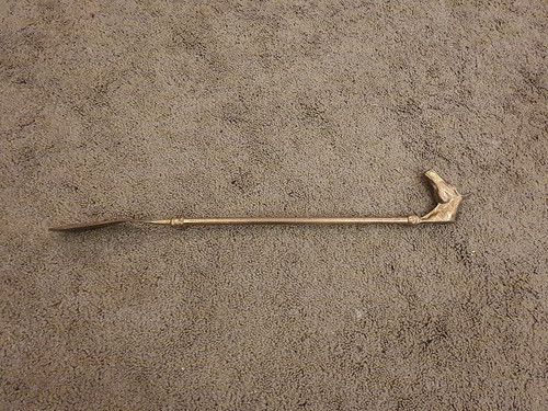 Brass horse head - horse, shoe