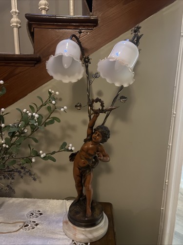 Antique french figural - antique, cherub