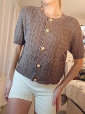 short sleeve cardigan