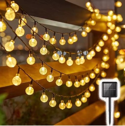 Solar bubble ball string - bubble,