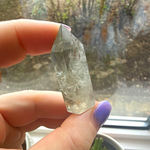 Rare green amethyst prasiolite - amethyst,