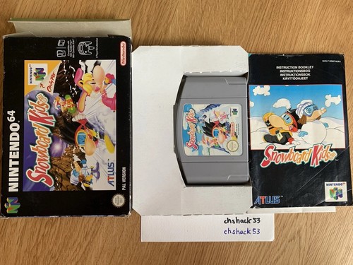 Snowboard kids - snowboard, (n64,