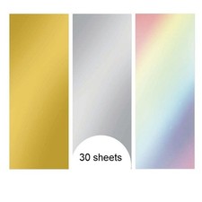 Hunkydory 30 Sheets Silver