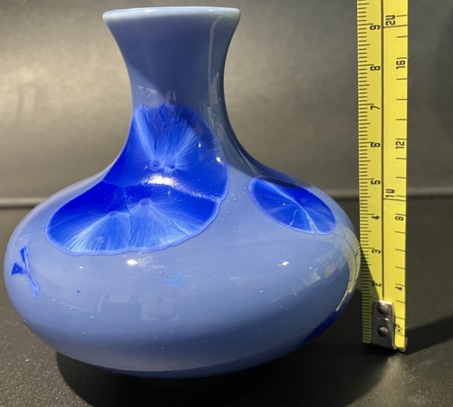 Vintage studio pottery - vintage, blue