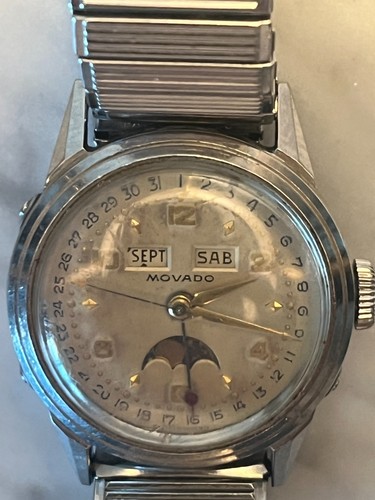 Rare working movado clestograf - rare,