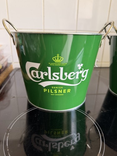 Carlsberg metal ice - ice, bucket