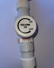 Whale 15mm Push Fit Isolation Tap Caravan(D23)